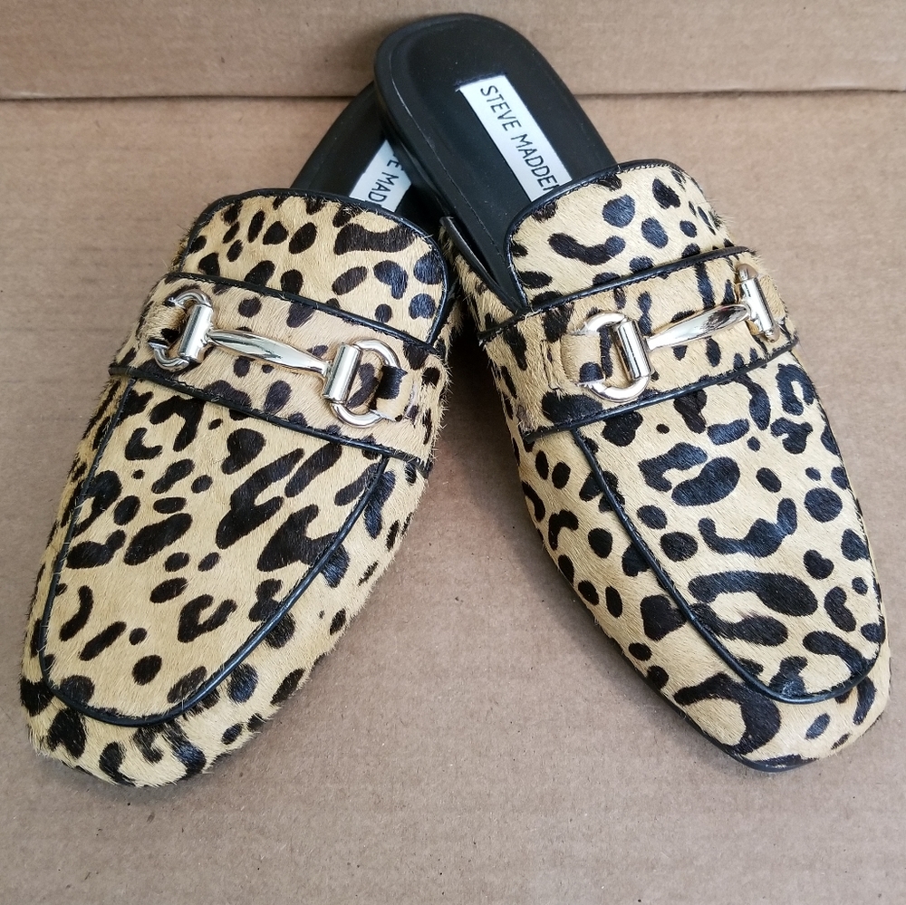 Steve Madden Riley Leopard Mule